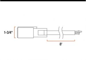 Curt 7 Pin Wiring Diagram Curt 56612 Cold Weather Replacement 7 Way Rv Blade Trailer Wiring with 40f to 221f Degree Rating Trailer Side 8 Foot Wires 7 Pin Trailer Wiring