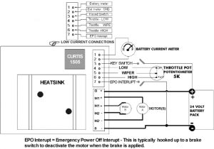 Curtis Speed Controller Wiring Diagram Curtis 1505 Speed Controller Installation and Wiring