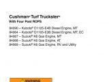 Cushman Turf Truckster Wiring Diagram Cushmana Turf Truckstera Manualzz Com