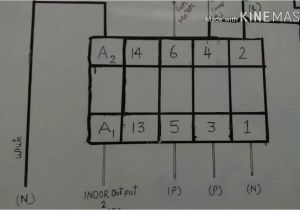 Daikin Ac Wiring Diagram Daikin 2 ton Ac Relay Wiring Youtube