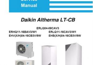 Daikin Wiring Diagram Daikin Altherma Lt Cb English Service Manual by Paulo Moreno issuu