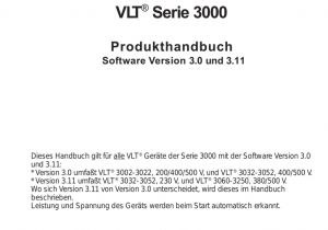 Danfoss Vlt 6000 Wiring Diagram Vlt 3000 Produkthandbuch Manualzz Danfoss Vlt 6000 Wiring Diagram Vlt 3000 Produkthandbuch Manualzz