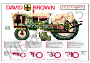 David Brown 990 Wiring Diagram David Brown Tractor White Selectamatic 990 Wiring