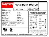 Dayton Farm Duty Motor Wiring Diagram High torque Farm Duty Motor Single Phase Tefc Gamut