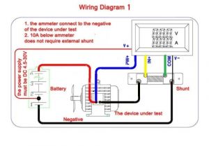 Dc Ammeter Shunt Wiring Diagram Volt Amp Meter Wiring Diagram for Led Wiring Diagram Ebook