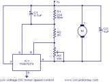 Dc Motor Wiring Diagram Low Voltage Dc Motor Speed Control Circuit Electronic Circuits and