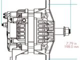 Delco Remy 28si Wiring Diagram 28si High Output Brush Type Alternator Delco Remy