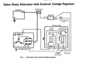Delco Remy 28si Wiring Diagram Delco Remy 8700018 Alternator Wiring Diagram