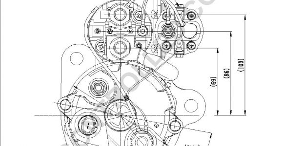 Delco Remy 39mt Wiring Diagram M105r2513se Starter Motor Product Details Prestolite