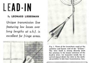 Deta Electrical Wiring Diagram Datei Goubau Line Antenna Lead In Radio Television News April 1955