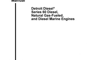 Detroit Diesel Series 60 Ecm Wiring Diagram Series 60 Service Manual Internal Combustion Engine Diesel Engine