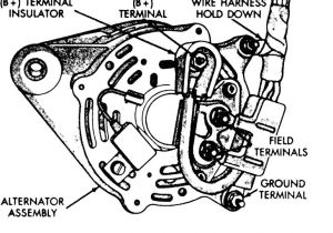 Diesel Engine Alternator Wiring Diagram Dodge Ram Alternator Wiring Wiring Diagram sort