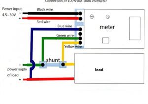 Digital Volt Amp Meter Wiring Diagram Volt Amp Meter Wiring Diagram for Led Wiring Diagram Ebook