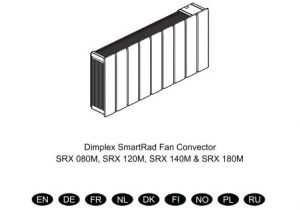 Dimplex Double Pole thermostat Wiring Diagram Geblasekonvektor Heizen 1800 W Dimplex