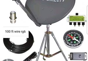 Directv Swm Splitter Wiring Diagram Amazon Com Directv Kaku Slimline Swm Dish 5 TriPod Camping Tailgate