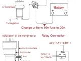 Dixie Air Horn Wiring Diagram 12v for Horn Power High Current 30 to Horn Ignore their Diagram