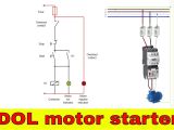 Dol Motor Starter Wiring Diagram Electrical Contactor Diagram Wiring Diagram