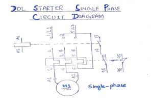 Dol Motor Starter Wiring Diagram What is Direct Online Starter Dol Working Principle Starter