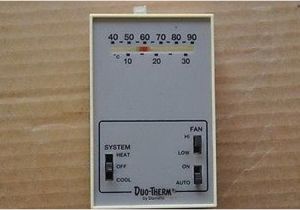 Dometic Analog thermostat Wiring Diagram Used Dometic 3105058 Duotherm Heat Cool Furnace A C