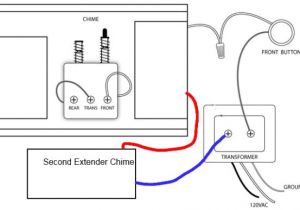 Doorbell Wire Diagram Wiring A Second Doorbell Chime Wiring Diagram Show