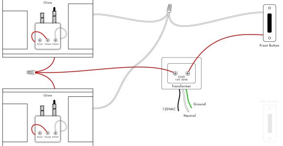 Doorbell Wiring Diagram Two Chimes Doorbell Wiring Diagram Two Chimes New Wiring Diagram for Doorbell