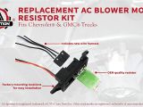 Dorman 973 405 Wiring Diagram Ac Blower Motor Resistor Kit with Harness Replaces 89019088 973 405 15 81086 22807123 Fits Chevy Silverado Tahoe Suburban Avalanche Gmc Dorman 973 405 Wiring Diagram Ac Blower Motor Resistor Kit with Harness Replaces 89019088 973 405 15 81086 22807123 Fits Chevy Silverado Tahoe Suburban Avalanche Gmc