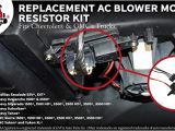 Dorman 973 405 Wiring Diagram Ac Blower Motor Resistor Kit with Harness Replaces 89019088 973 405 15 81086 22807123 Fits Chevy Silverado Tahoe Suburban Avalanche Gmc