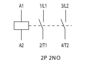 Double Pole Contactor Wiring Diagram Contactors Wiring Diagram