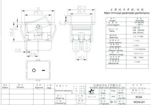 Dpst Wiring Diagram China Red Green Waterproof Latching Rocker toggle Switch 4 Pin