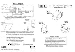 Dual Lite Emergency Ballast Wiring Diagram Ridgeline Series Installation Instructions Dual Lite