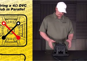Dual Subwoofer Wiring Diagram Subwoofer Wiring One 4 Ohm Dual Voice Coil Sub In Parallel Youtube