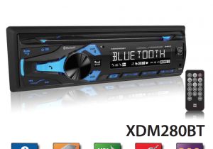 Dual Xdm280bt Wiring Diagram Dual Electronics Xdm280bt Multimedia Detachable 3 7 Inch Lcd Single