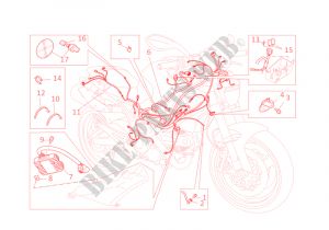Ducati Monster 696 Wiring Diagram Wiring Harness for Ducati Monster 696 2011 Ducati Online