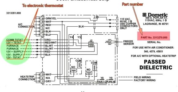 Duo therm thermostat Wiring Diagram Duo therm thermostat Wiring Diagram for Air Conditioner with org Ac