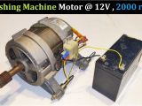 Dynamo Generator Motor Wiring Diagram Run A 220v Washing Machine Motor at 12v Dc Ups Battery Full Explanation Wiring Connections
