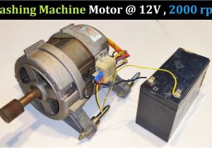 Dynamo Generator Motor Wiring Diagram Run A 220v Washing Machine Motor at 12v Dc Ups Battery Full Explanation Wiring Connections
