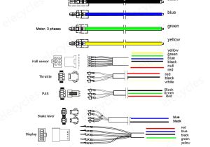 E Bike Controller Wiring Diagram Pdf Kt Controller 36v 48v 250w 350w 500w 750w Electric Bicycle Controller
