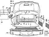 E31 Wiring Diagram original Parts for E31 850ci M70 Coupe Vehicle Trim Trunk Trim