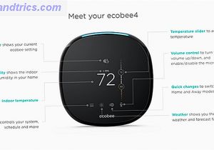 Ecobee4 Wiring Diagram so Richten Sie Den Ecobee4 Smart thermostat Ein Und Verwenden Ihn