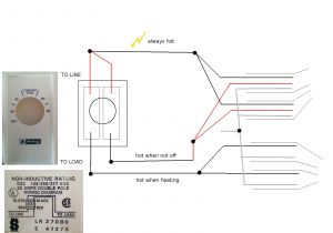 Electric Baseboard Heater Wiring Diagram thermostat Baseboard Heater thermostat Wiring Diagram Sample