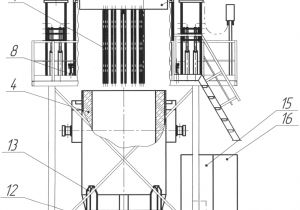 Electric Duct Heater Wiring Diagram Installation for Electric Heating Of Ladle Lining