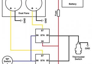 Electric Fan Wiring Diagram with Relay Wiring Diagrams with thermostat for Electric Fan Wiring Diagrams Show