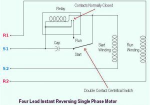 Electric Motor Wiring Diagram Single Phase 4 Wire Motor Wiring Wiring Diagram Perfomance