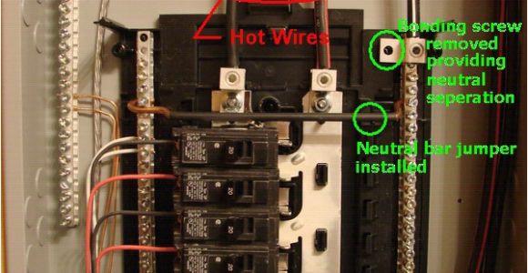 Electrical Sub Panel Wiring Diagram Sub Panel Wiring Ground and Neutral Wiring Diagram All