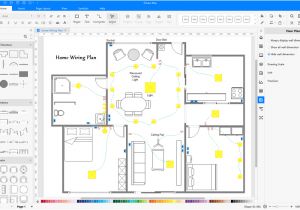 Electrical Wiring Diagram software for House Home Wiring Plan software Making Wiring Plans Easily