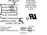 Emerson Condenser Fan Motor Wiring Diagram 3 Wire and 4 Wire Condensing Fan Motor Connection Hvac School