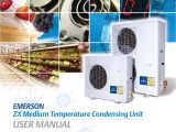 Emerson Condenser Fan Motor Wiring Diagram 8 Copeland Scroll Zx Medium Temperature Condensing Unit