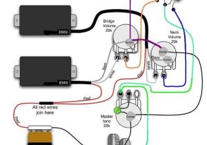 Emg 89 Wiring Diagram Emg B Pickups Wiring Diagram Wiring Diagram