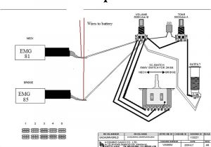 Emg Wiring Diagram B Guitar Pickup Wiring Diagram Wiring Diagram Technic