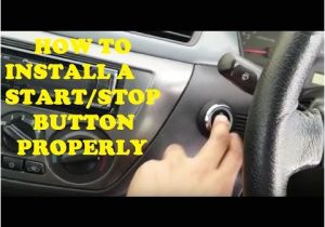 Engine Start button Wiring Diagram the Right Way to Install A Start Stop button Youtube
